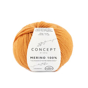 Katia Merino 100% 093 Licht oranje