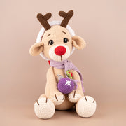 Kerstknuffel Roxy en Robbie Chunky Chenille (Digitaal patroon)