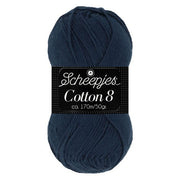 Scheepjes Cotton 8 527 Dark Blue