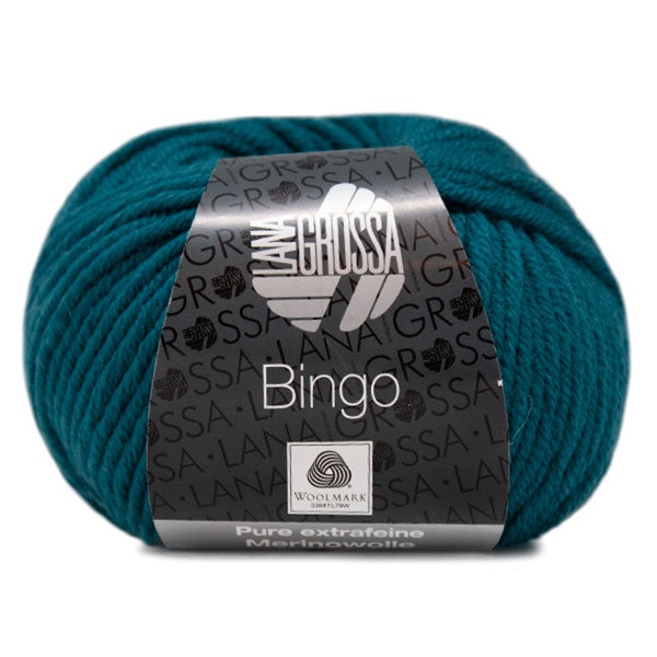 Lana Grossa Bingo 727 Blauw Petrol