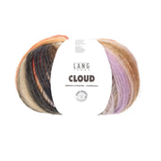 Lang Yarns Cloud 013 Licht Blauw / Bruin / Grijs