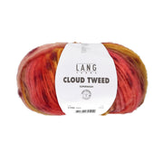 Lang Yarns Cloud Tweed 005 Oranje/Rood