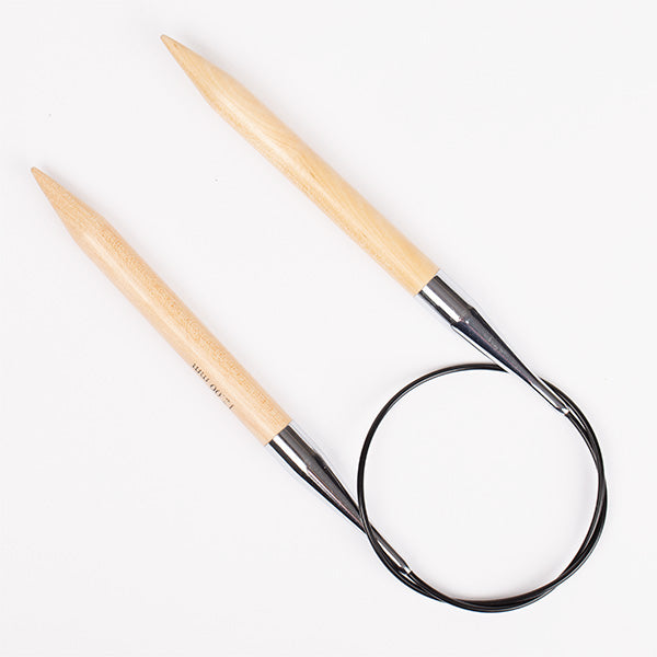 Drops Basic Rondbreinaalden Hout 80 cm 6,0 mm