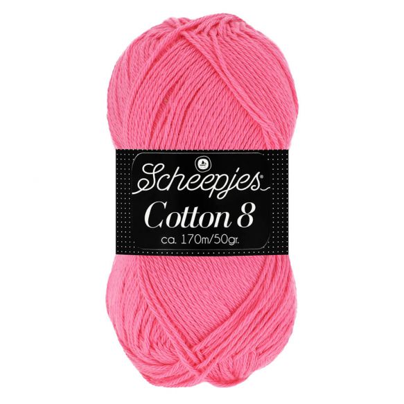 Scheepjes Cotton 8 720 Fuchsia