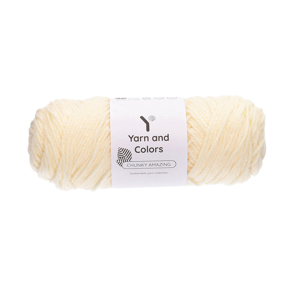 Yarn and Colors Chunky Amazing 002 Cream