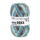 Lang Yarns Super Soxx Color 4-Fach 565 Blue/Grey 1153 Akebi