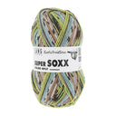 Lang Yarns Super Soxx Color 4-Fach 566 Green/Brown 1153 Kiwi