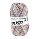 Lang Yarns Super Soxx Color 4-Fach 568 Pink/Brown 1153 Lychee