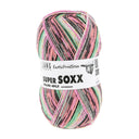 Lang Yarns Super Soxx Color 4-Fach 570 Pink/Salmon/Green 1153 Dragon Fruit