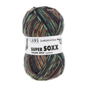 Lang Yarns Super Soxx Color 4-Fach 574 Mandarin/Mint/Brown 1154 Harris