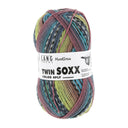 Lang Yarns Twin Soxx 4-Ply 583 Blue/Turquoise/Light Green 1156 Grateful