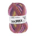 Lang Yarns Twin Soxx 4-Ply 588 Pink/Orange/Yellow/Salmon 1156 Optimistic