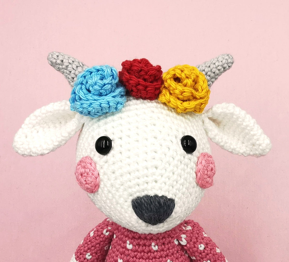 Bibi het Bloemengeitje Haakpakket - Mrs.Milly 4