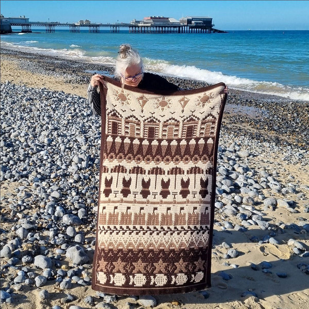 "Beside the Seaside" CAL Blanket by Rosina Plane