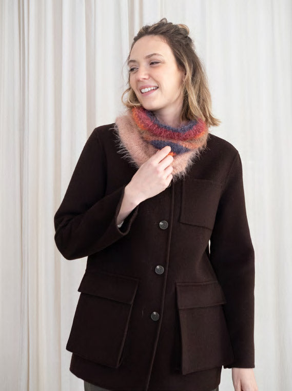 Katia Free Knitting Pattern: Roll Neck by Fur Moda 100 NL/ES/FR/IT/DE/EN