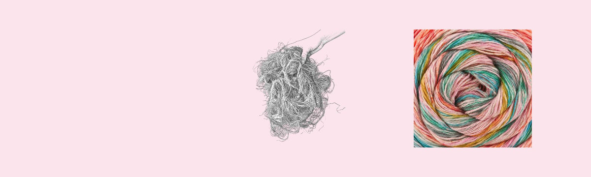 Hemp yarn