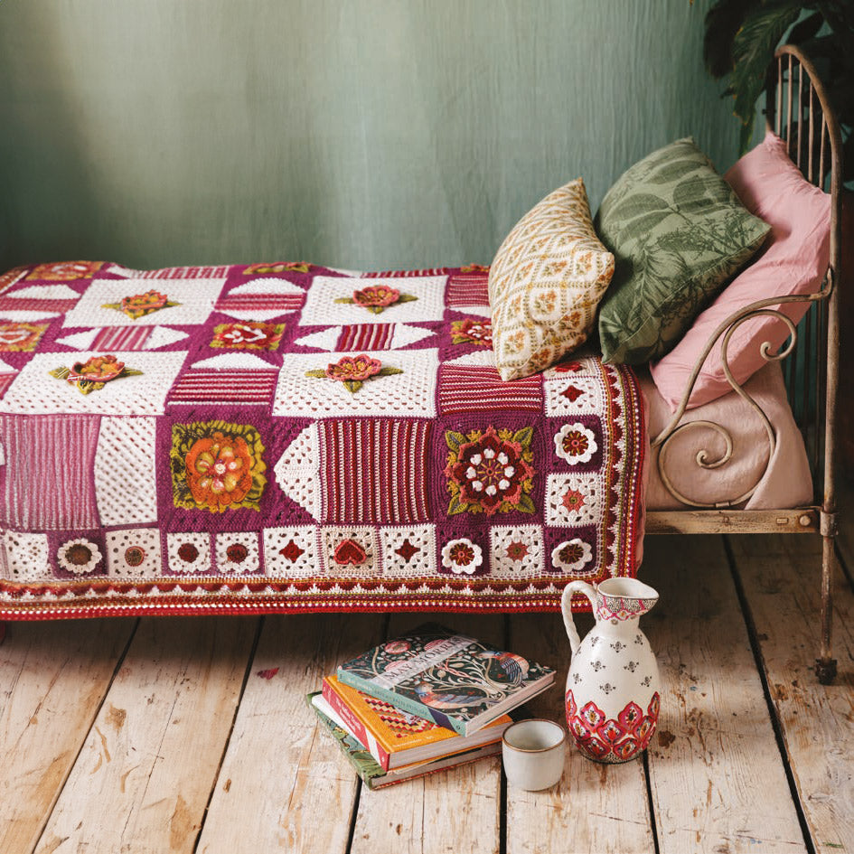 Crimson Dreams Blanket CAL Haakpakket