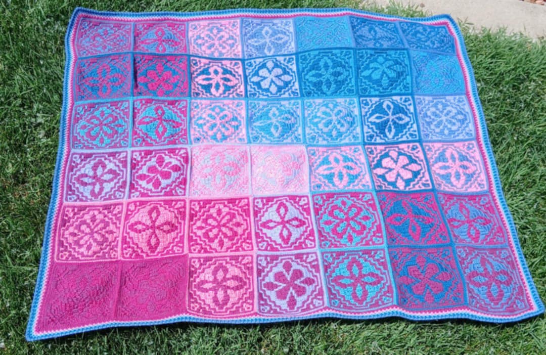 Burst of Joy Deken Garen- & Haakpakket Stylecraft - Anke Wintermans 6