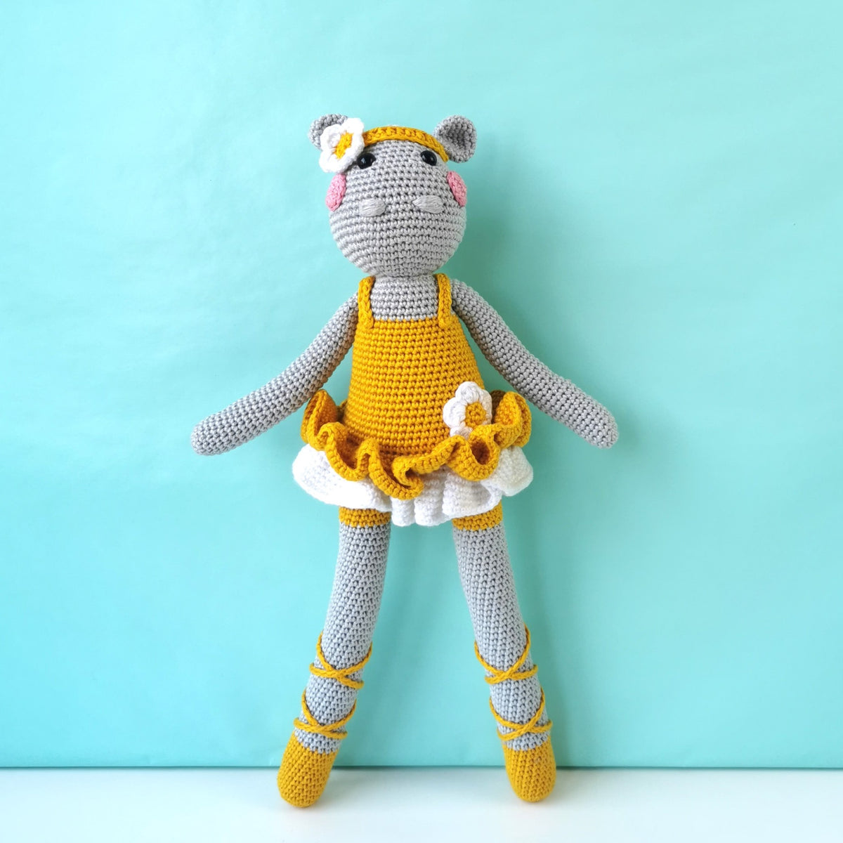 Mrs. Milly Olivia het Dansende Nijlpaardje Haakpakket 4