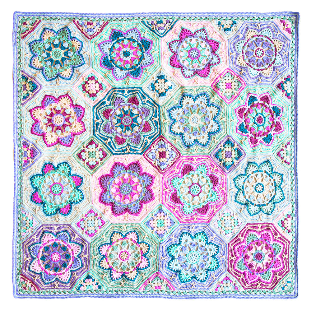 Persian Tiles Lavender Fields Haakpakket 4