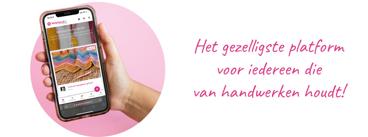 Wolplein Community, het gezelligste platform voor iedereen die van handwerken houdt