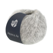 Lana Grossa Alpaca Air 010 Lichtgrijs