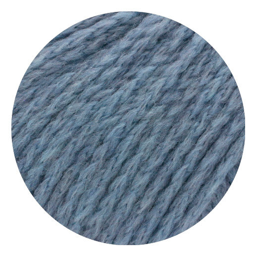 Lana Grossa Alta Moda Cashmere 16 053 Rokerig Blauw kleurweergave - 053 Rokerig Blauw