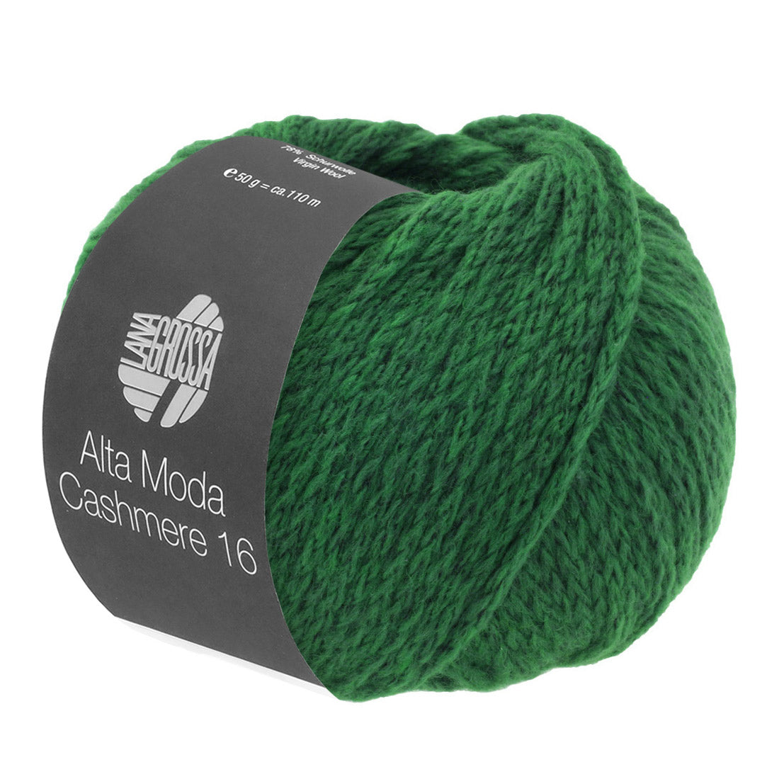 Lana Grossa Alta Moda Cashmere 16 077 Opaalgroen bol garen - 077 Opaalgroen
