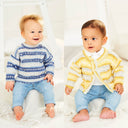 Breipatroon Stylecraft Bambino Prints DK No. 9844 Baby vest en trui