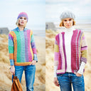 Breipatroon Stylecraft Batik Swirl DK No. 9537 Trui, vest en muts