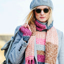 Knitting Pattern: Stylecraft Batik Swirl DK No. F046 Scarf, Turtleneck, and Mittens (Digital)