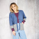 Knitting Pattern: Stylecraft Bellissima DK No. 9585 Sweater and Cardigan with Pockets