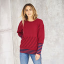 Knitting Pattern Stylecraft Bellissima DK No. 9587 Sweater and Cardigan with Ajour Motif