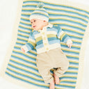 Knitting Pattern: Stylecraft Naturals - Bamboo + Cotton DK No. 9831 Cardigan, Hat & Blanket