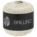 Lana Grossa Brillino 032 Cream/Silver