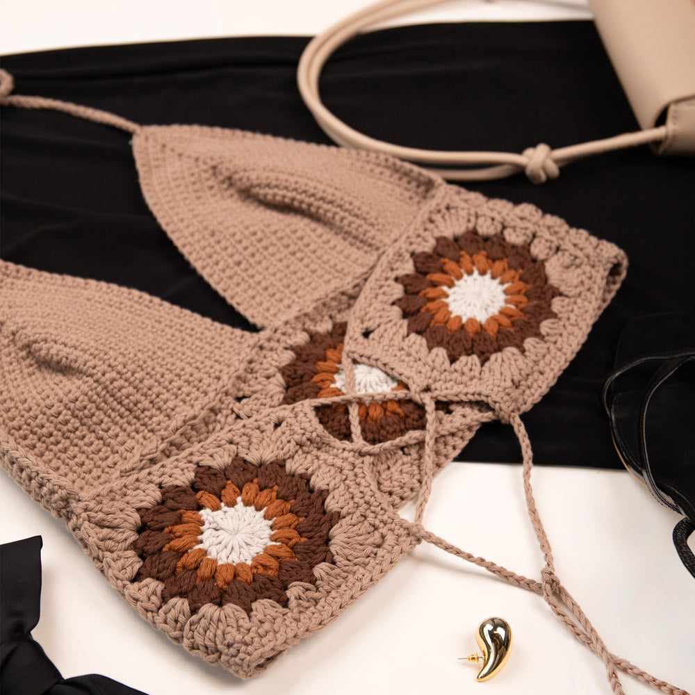 Finishing Stitches - Flower Top Haak- en Garenpakket 1