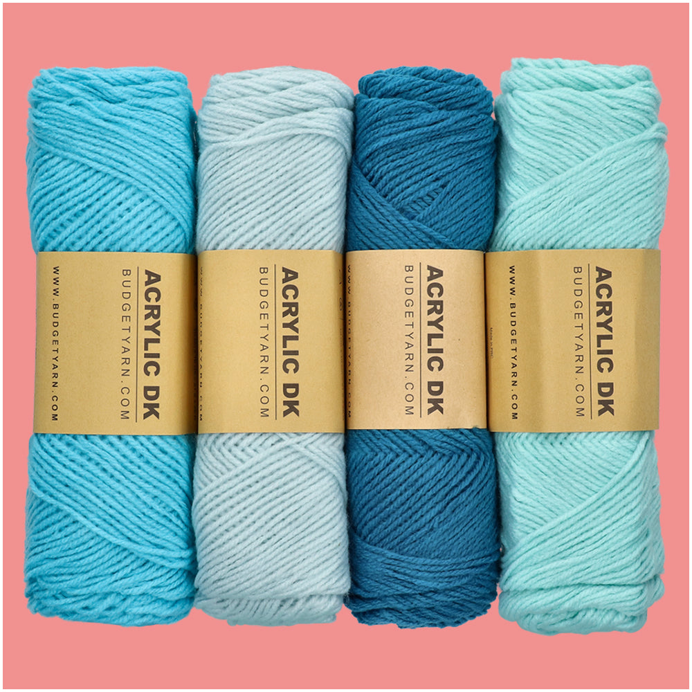 Budgetyarn Acrylic DK 063 Ice Blue (4)