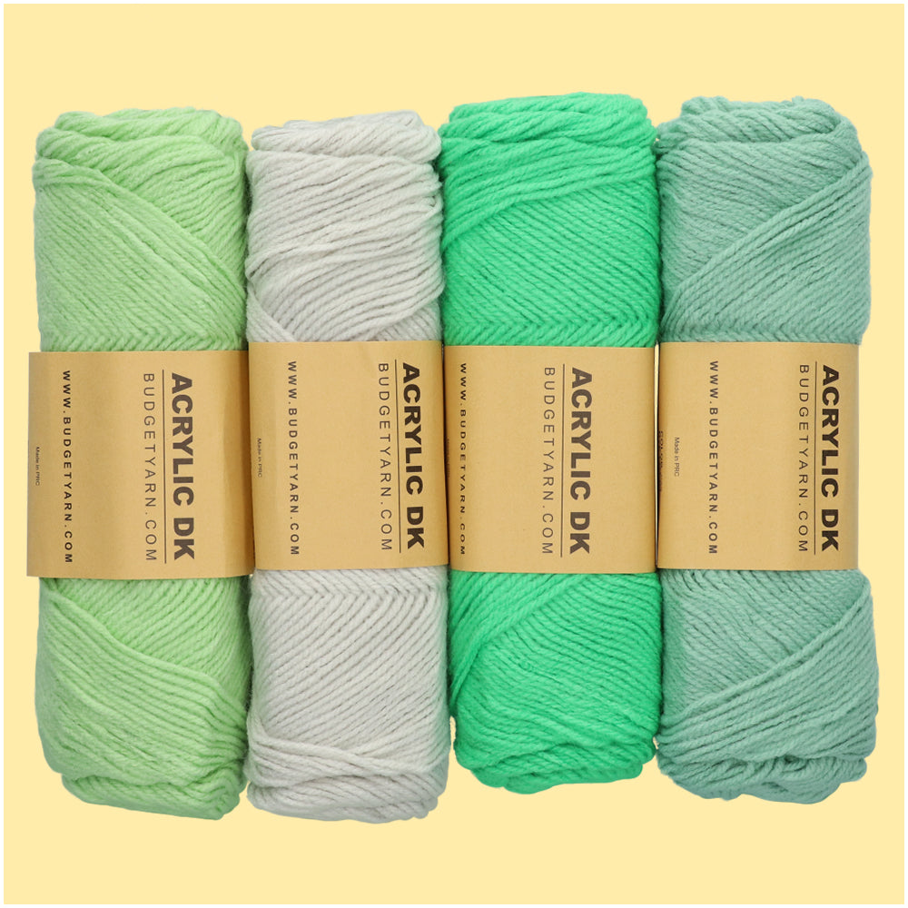 Budgetyarn Acrylic DK 081 Lettuce (4)