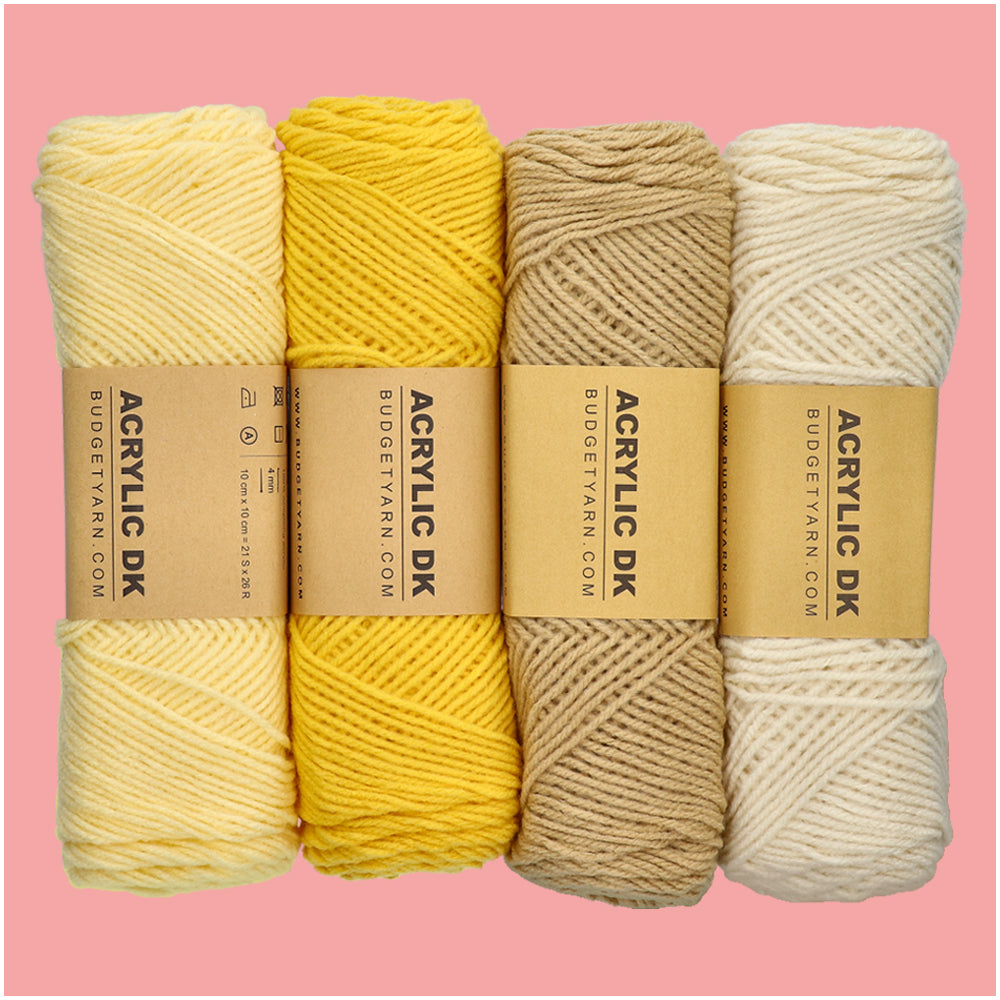 Budgetyarn Acrylic DK 089 Gold (4)