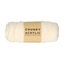 BudgetYarn Chunky Acrylic 002 Cream