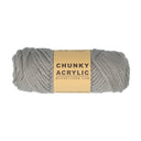 BudgetYarn Chunky Acrylic 096 Shark Gray
