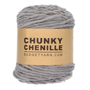 BudgetYarn Chunky Chenille 096 Shark Gray
