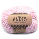 DROPS Andes Uni Color 3145 Powder Pink
