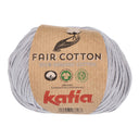 Katia Fair Cotton 050 Parelachtig licht grijs