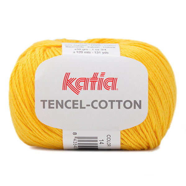 Katia Tencel-Cotton 014 Citroengeel