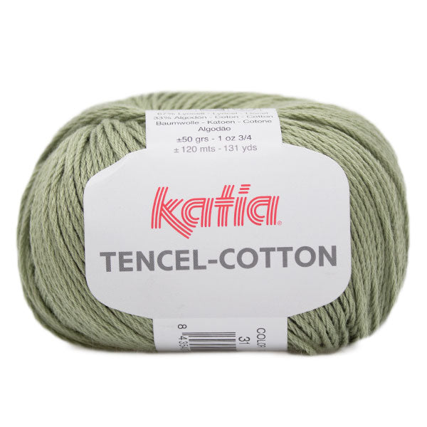 Katia Tencel-Cotton 031 Bleekgroen