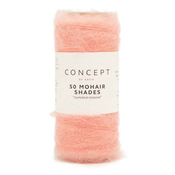 Katia 50 Mohair Shades 041 Zalm oranje