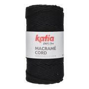Katia Macramé Cord 119 Zwart