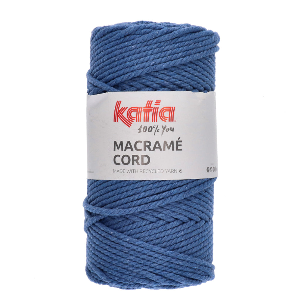 Katia Macramé Cord 120 Donker blauw