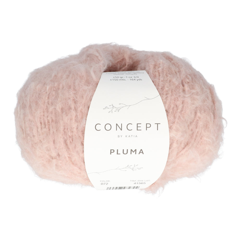 Katia Pluma 072 Kauwgom roze